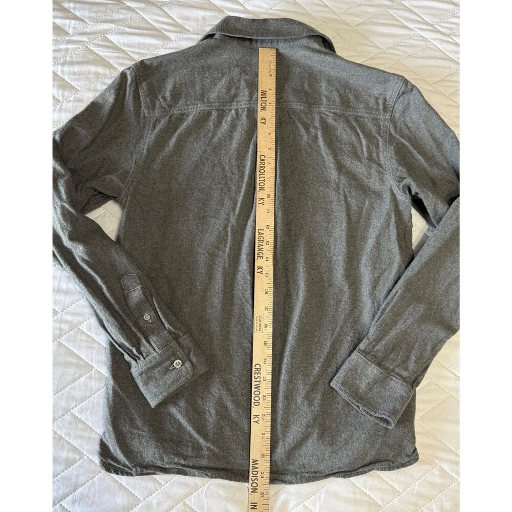 North Face Shirt Men's Small Long Sleeve 100% Cotton